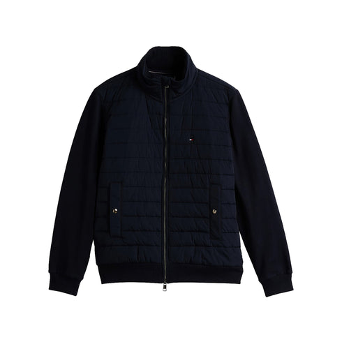 Tommy Hilfiger Felpa con zip Felpa Uomo Mix Media Stand M - Francavilla Moda
